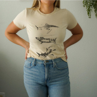 Shark Grunge Aesthetic T-Shirt