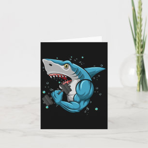 Shark Gym Powerlift Weightlyftande Bodybuilding Kort