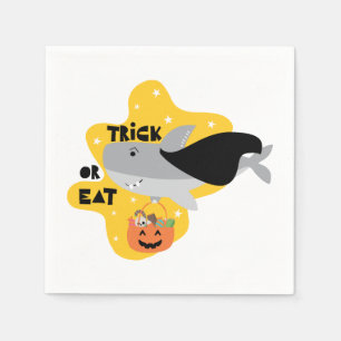 Shark Halloween Pappersservett