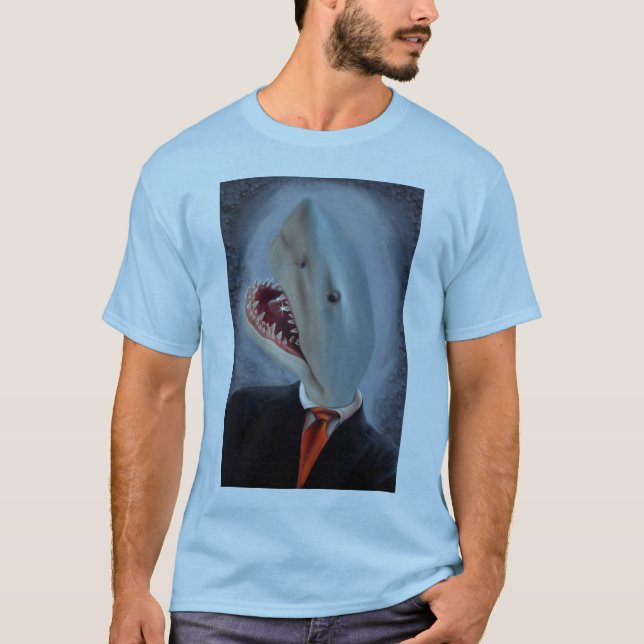 Shark Head Shirt T-shirt (Framsida)