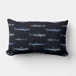 Shark Invasion Mönster Lumbarkudde