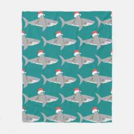 Shark-jul Fleecefilt