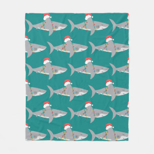 Shark jul fleecefilt