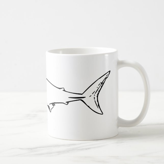 Shark Kaffemugg (Höger)