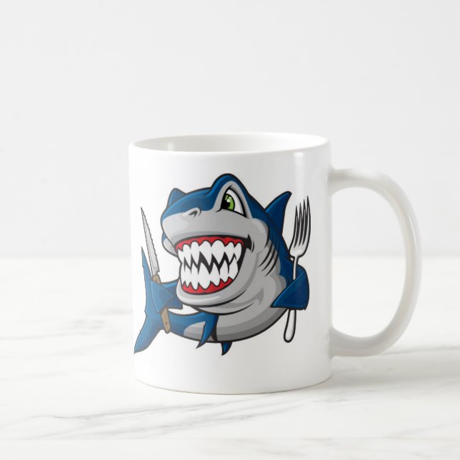 Shark Kaffemugg (Höger)