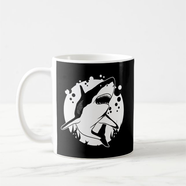 Shark Kaffemugg (Vänster)