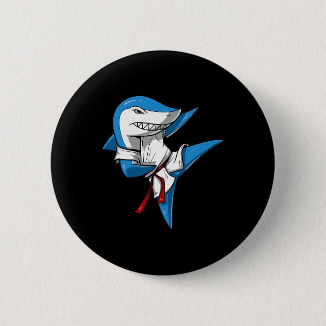 Shark Karate Martial Arts Kickboxing Jiu-jitsu Tae Knapp (Framsida)