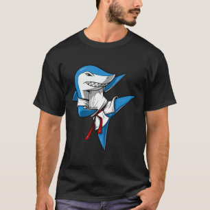 Shark Karate Martial Arts Kickboxing Jiu-jitsu Tae T Shirt