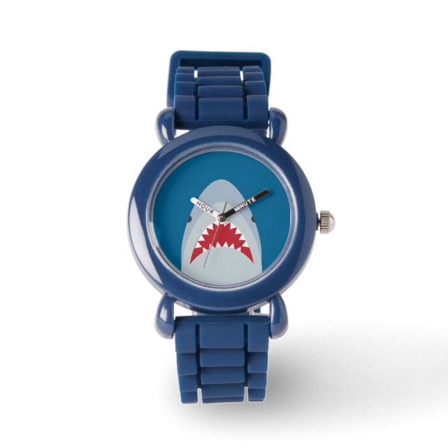 Shark Kids' Wrist Watch Armbandsur (Framsida)