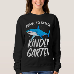 Shark Kindergarten Pre-k Preschool School Kinderga T Shirt