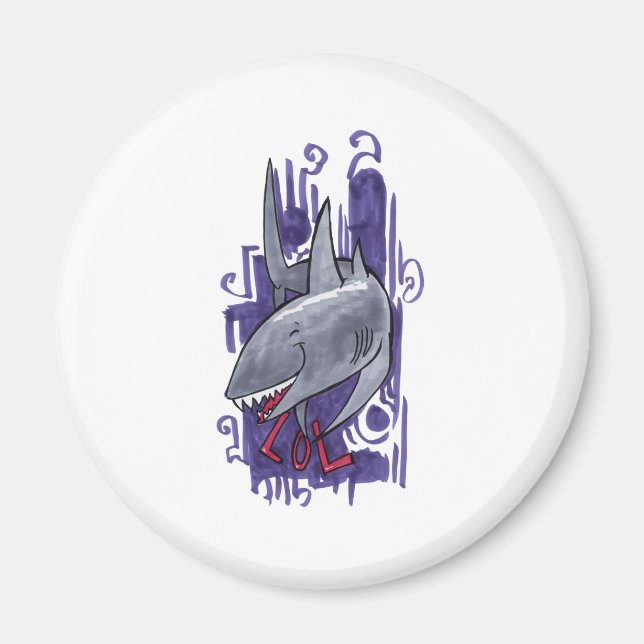 Shark LOL Magnet (Framsidan)