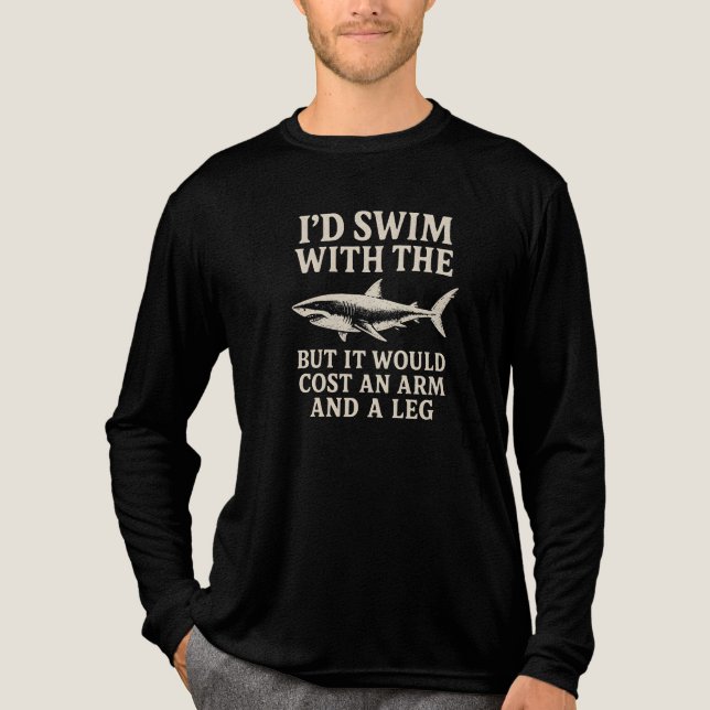 Shark lover  t shirt (Framsida)