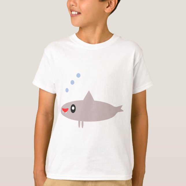 Shark Lycklig Tee Shirt (Framsida)