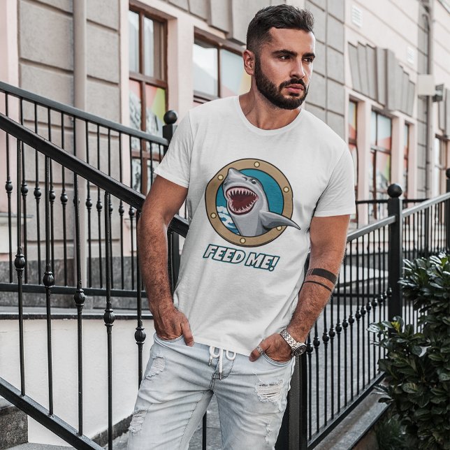 Shark Matar mig T-Shirt (Skapare uppladdad)