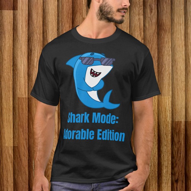 Shark Mode: Adsible Edition T Shirt (Skapare uppladdad)