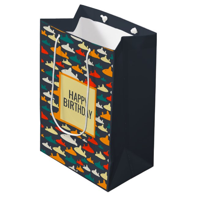 Shark Mönster (Framsidan Vinklad)