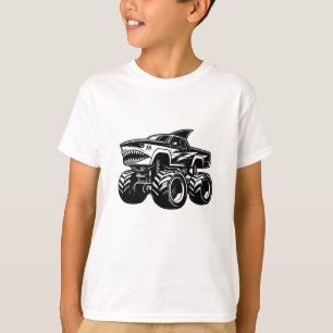 Shark Monster Lastbil T Shirt