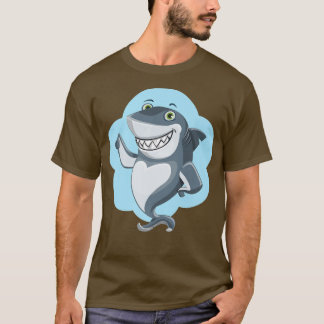 Shark Motif Boys Shark T Shirt