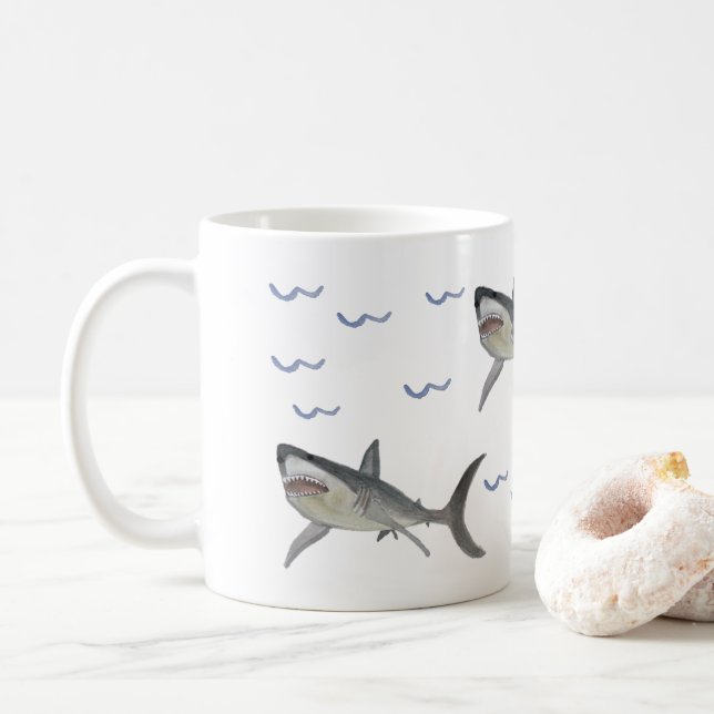 Shark Mugg (Med munk)