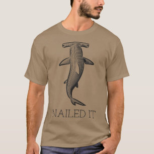 Shark Ord Funny Nailit. T Shirt