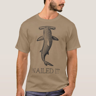 Shark Ord Funny Nailit. T Shirt