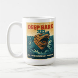 Shark Pei Week: Deep Bark 3D Kaffemugg