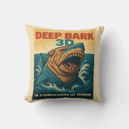 Shark Pei Week: Deep Bark 3D Kudde