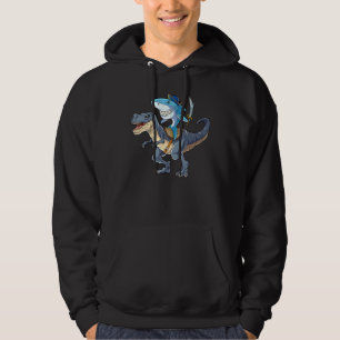 Shark Pirat Dinosaur T Rex Jawsome Boys Kids Hoodie