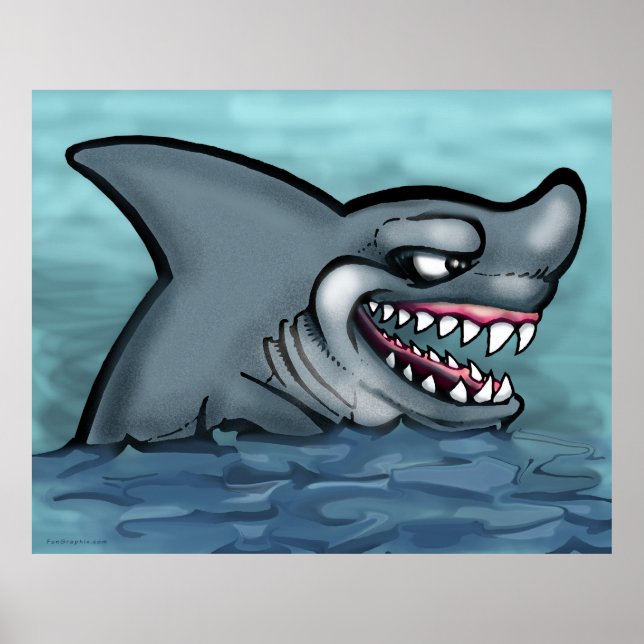 Shark Poster (Framsidan)