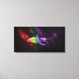 Shark Pride Canvastryck