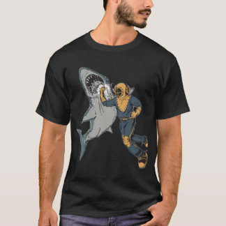 Shark punch girl boy t shirt