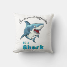 SHARK QUOTE, FUNNY, TECKNAD STIL