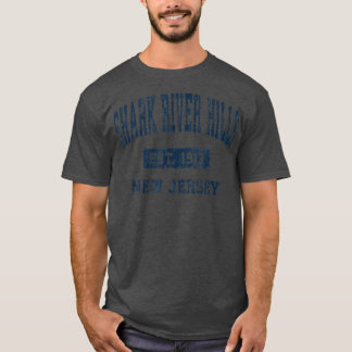 Shark River Backe New jersey NJ Vintage Athletic S T Shirt
