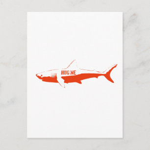Shark, så krama mig! vykort