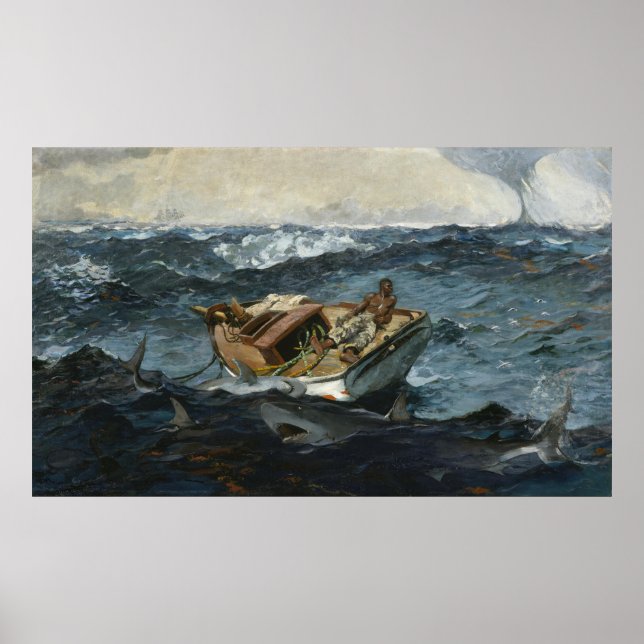 Shark Shipwreck Poster (Framsidan)