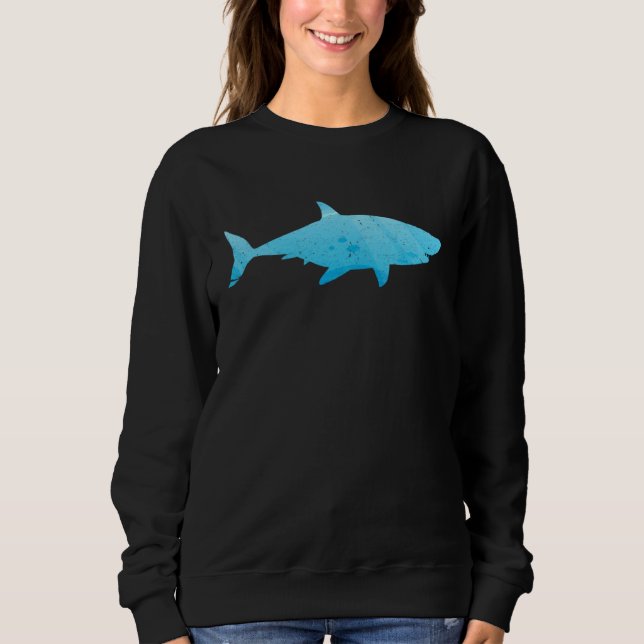 Shark Silhouette   Sharks    3 T Shirt (Framsida)