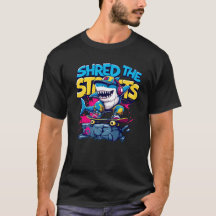 Shark Skateboarder - Skröde på gatorna!