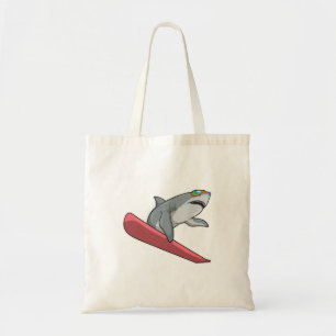 Shark Snowboarder Snowboard Tygkasse