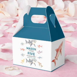 Shark Splash 5th Birthday Party | Cute Ocean Kids Presentaskar