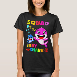Shark Squad Shark-familjen Mors dag T Shirt