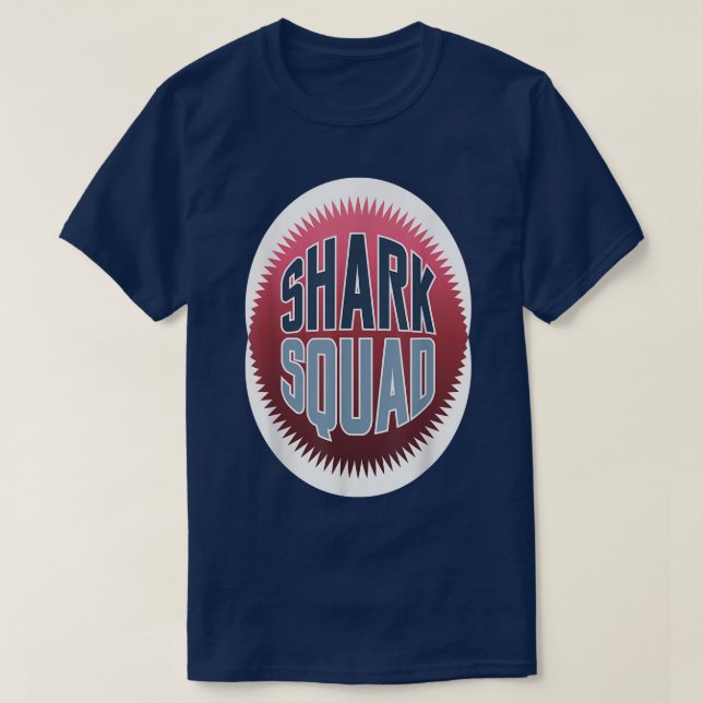 Shark Squad T Shirt (Design framsida)