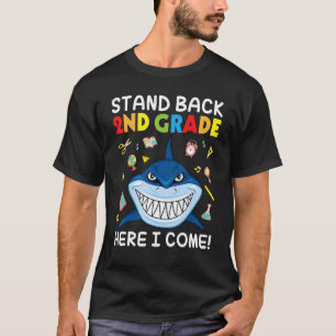 Shark Studenter går till skolställ 2:a Klass H T Shirt