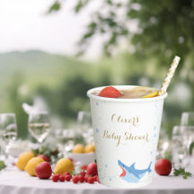 Shark Summer Boy Shower