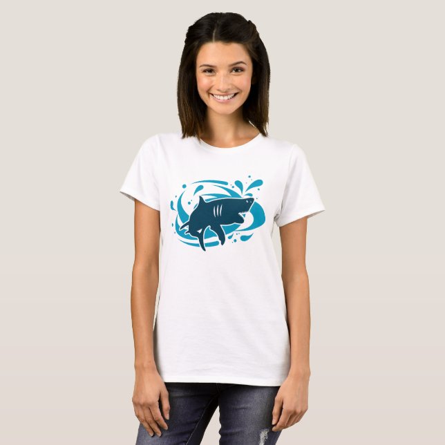 Shark T Shirt (Hel framsida)