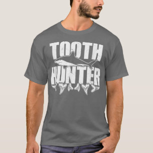 Shark Teeth Hunting Future Paleontolog Tooth Hu T Shirt