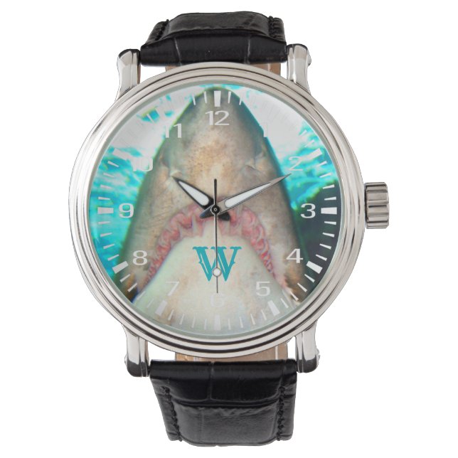 Shark Teeth Personlig Watch Armbandsur (Framsida)