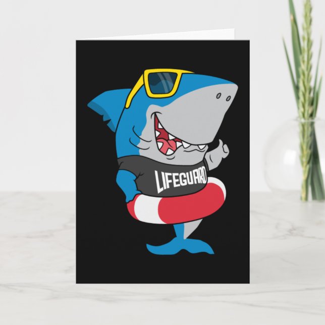 Shark the life eguard kort (Framsida)