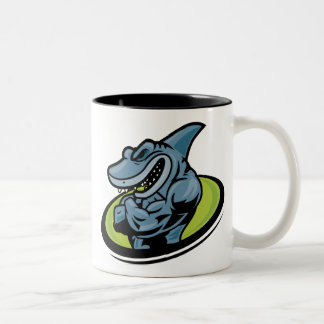 shark Två-Tonad mugg