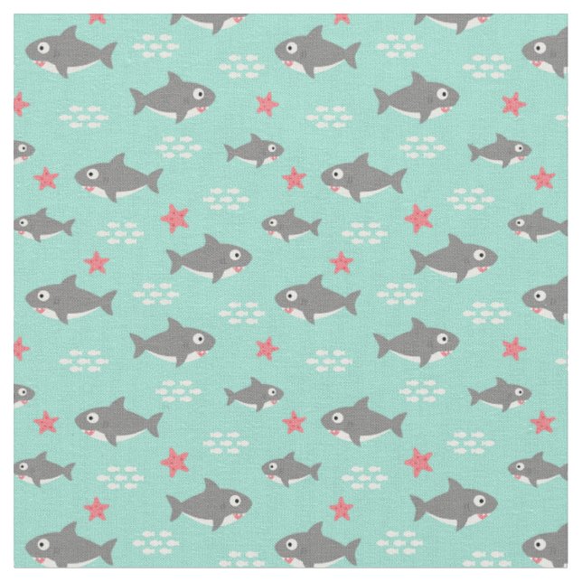 Shark Tyg (Närbild)