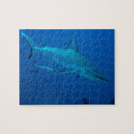 Shark Underwater Photograph Jigszawa Puzzle Pussel